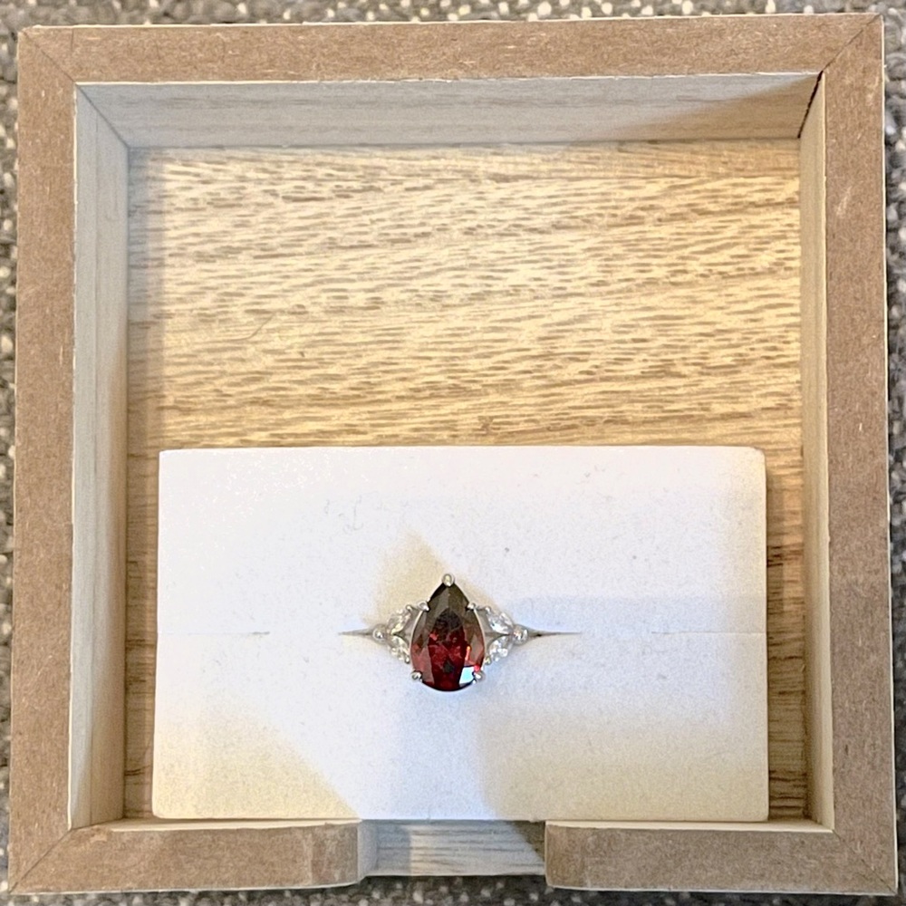 Gorgeous Ruby Colored Ring